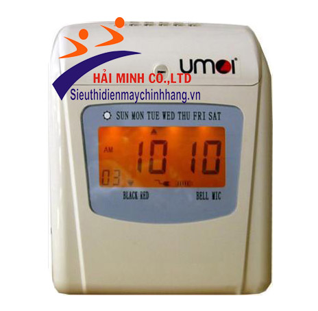 Umei NE-6000 là sản phẩm chấm công thẻ giấy có nhiều ưu điểm