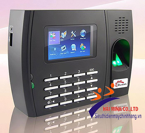 máy chấm công vân tay thẻ từ Silicon FTA U300 CID với màn hình màu LCD