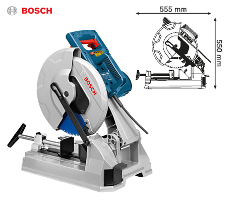 Máy cắt sắt siêu bền của hãng Bosch