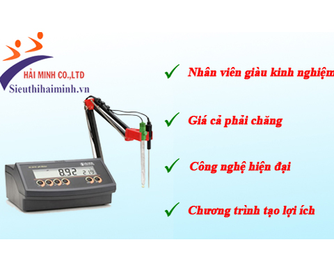 Mua máy đo độ pH giá rẻ tại Siêu thị Hải Minh