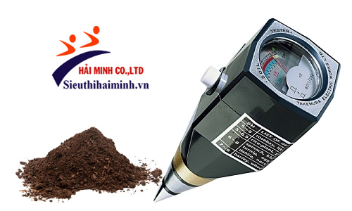 Giới thiệu máy đo pH đất và độ ẩm Takemura DM-15