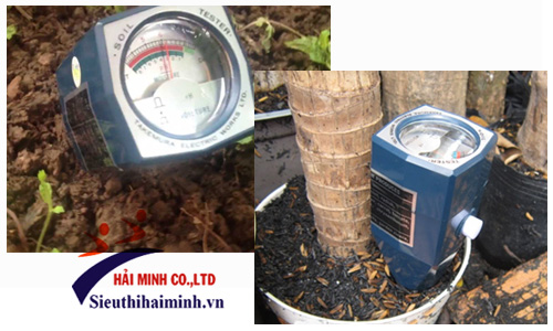 máy đo pH và độ ẩm đất Takemura DM-15