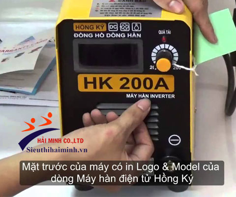 máy hàn điện tử HK 200A chính hãng