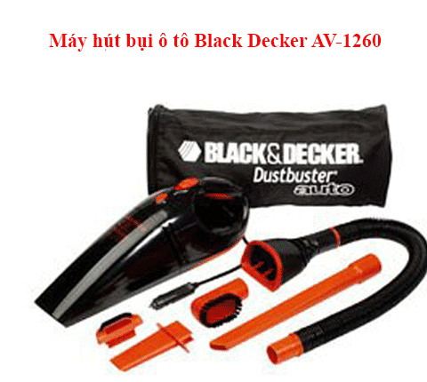 Black Decker AV-1260 – tiện lợi, lực hút mạnh mẽ