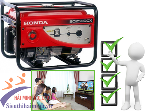 Đánh giá chất lượng máy phát điện Honda EC2500CX 