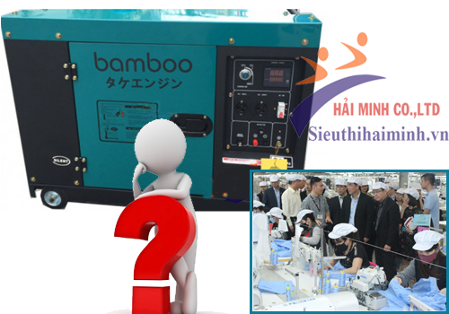 Lý do khu công nghiệp không nên bỏ qua máy phát điện Bamboo BmB 8800ET-S
