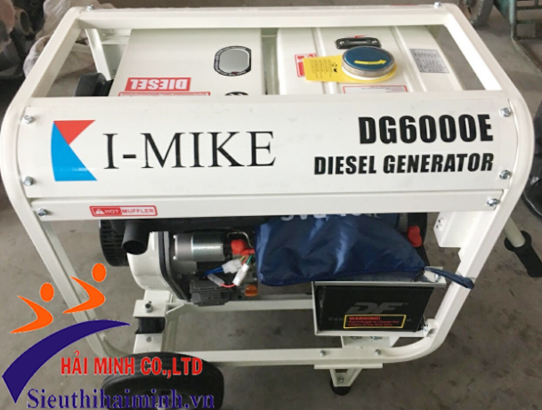 Máy phát điện chạy dầu Diesel I-MIKE DG 6000E